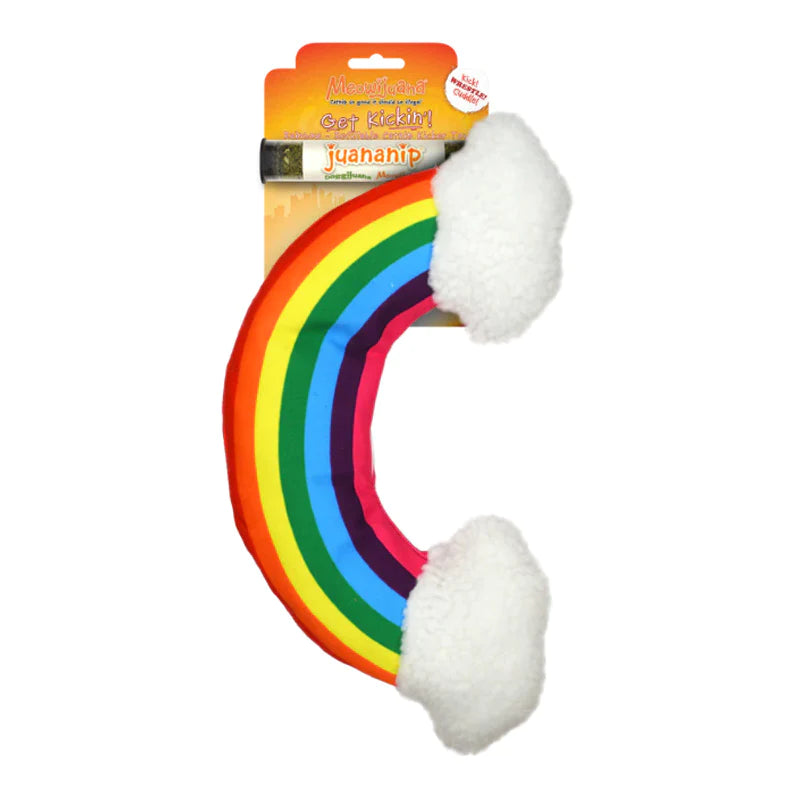 MEOWIJUANA Get Kickin' Rainbow Catnip Kicker