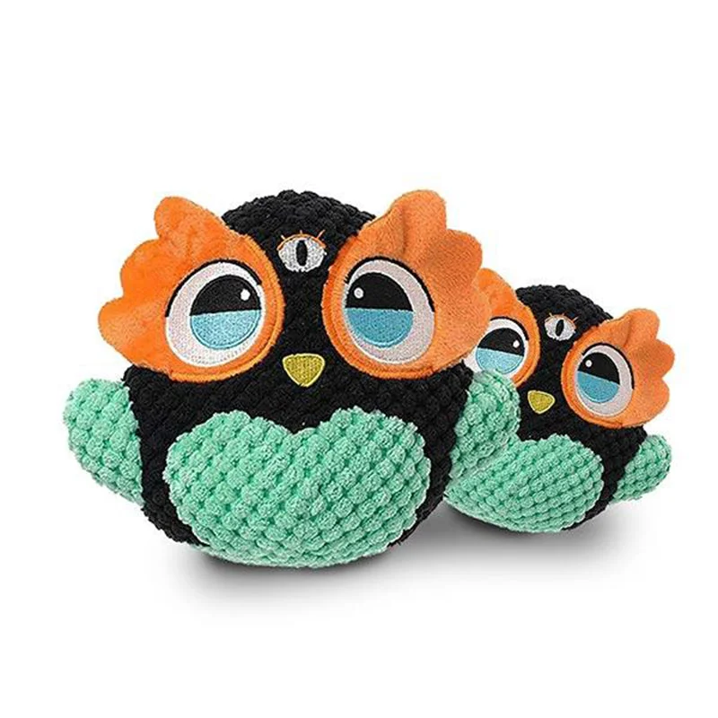 Pawsindia Animals Witty the Owl, Dog Toy