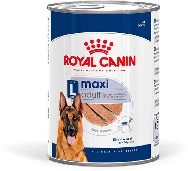 ROYAL CANIN SHN Maxi Adult Conservă pentru câini, 410g
